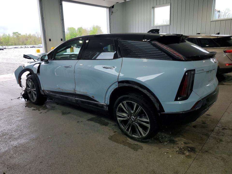 2025 Cadillac Optiq VIN 3GYK3GMR7SS220176 COPART salvage auction — FRONT END, Oh - Cert Of Title-Salvage, sold $6,400 on 2026-07-06 (photo 2)