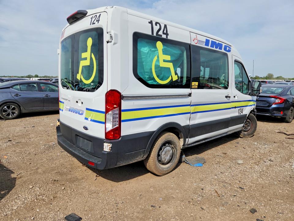 2019 Ford Transit VIN 1FDZK1CM0KKA70851 COPART salvage auction — SIDE, Il - Salvage Certificate, sold $975 on 2026-07-09 (photo 3)