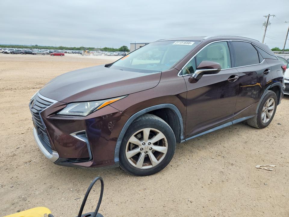 2016 Lexus Rx VIN 2T2ZZMCA8GC002342 — COPART salvage auction photo