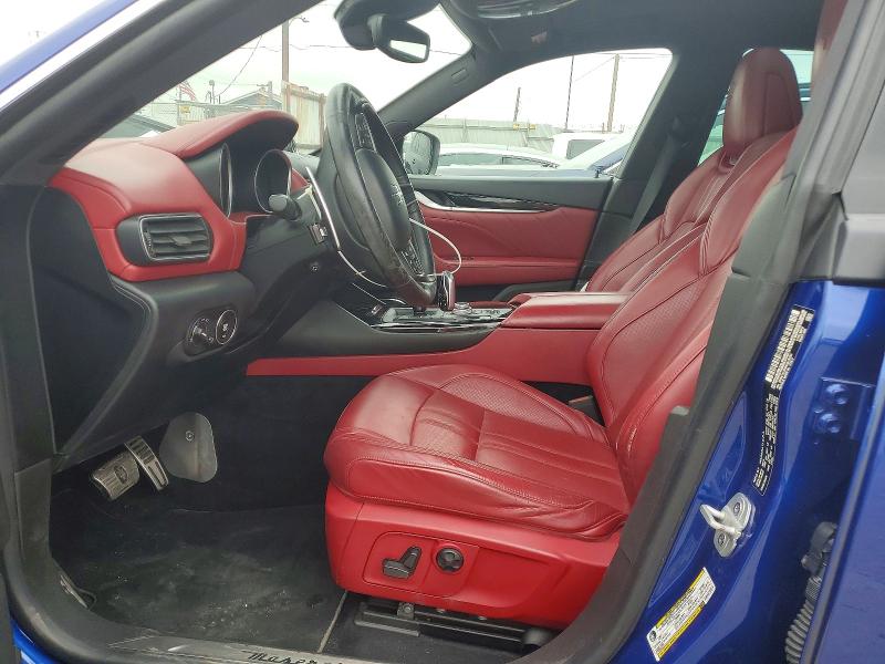 2019 Maserati Levante VIN ZN661XUS0KX318723 COPART salvage auction — FRONT END, Ca - Dis/Dlr/Exp Only Clean Title, sold $8,500 on 2026-07-20 (photo 7)