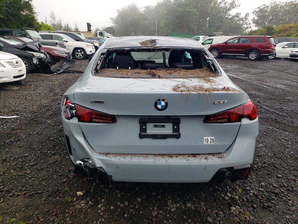 2025 BMW 2er VIN WBA23GG01S7T71870 COPART salvage auction — ROLLOVER, HI - BILL OF SALE - PARTS ONLY, sold $1,650 on 2026-07-27 (photo 6)