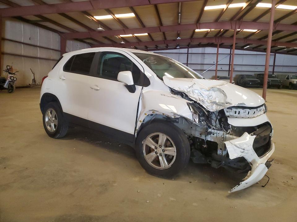 2021 Chevrolet Trax VIN KL7CJNSB4MB351717 COPART salvage auction — FRONT END, VA - CERT OF TITLE - SALVAGE, sold $375 on 2026-07-23 (photo 4)