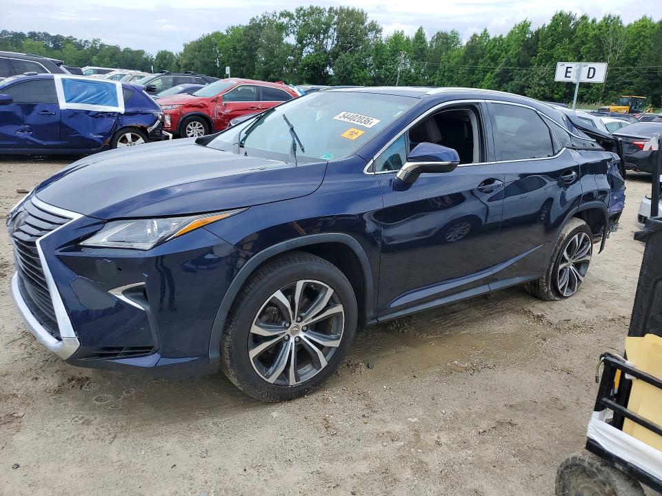 2017 Lexus Rx VIN 2T2BZMCA9HC083211 COPART salvage auction — REAR END, Va - Cert Of Title - Salvage, sold $6,100 on 2026-09-01 (photo 1)