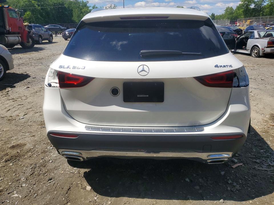 2022 Mercedes-benz Gla-klasse VIN W1N4N4HB0NJ408976 COPART salvage auction — REAR END, Md - Cert Of Salvage < 75% Damage, sold $14,100 on 2026-07-10 (photo 6)