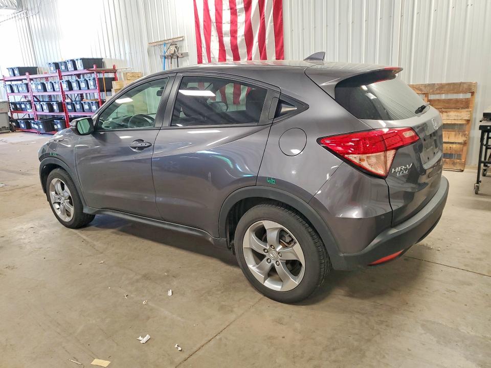 2017 Honda Hr-v VIN 3CZRU6H56HM728181 COPART salvage auction — FRONT END, Pa - Certificate Of Salvage, sold $4,350 on 2026-07-02 (photo 2)