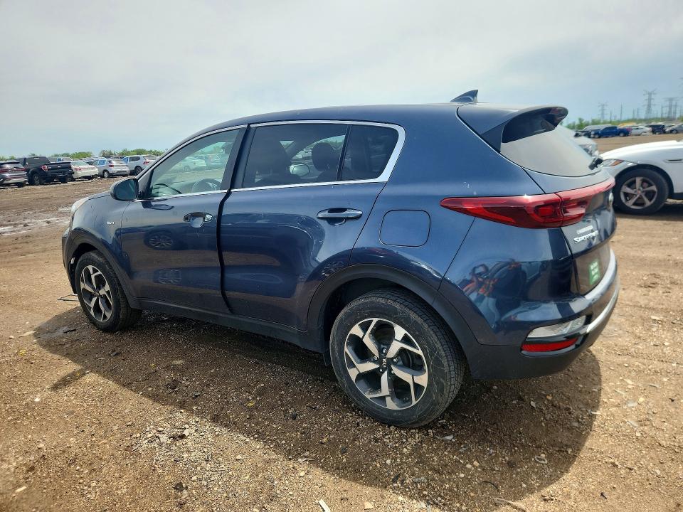 2021 Kia Sportage VIN KNDPMCACXM7862541 COPART salvage auction — VANDALISM, Il - Salvage Certificate, sold $375 on 2026-07-21 (photo 2)