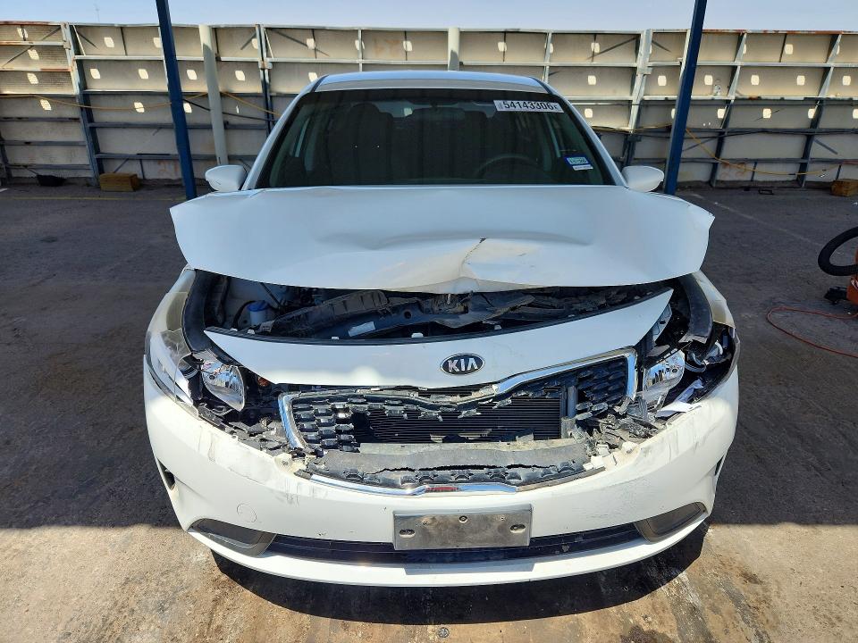 2018 Kia VIN 3KPFK4A77JE276403 COPART salvage auction — FRONT END, Tx - Salvage Vehicle Title, sold $1,650 on 2026-07-10 (photo 5)