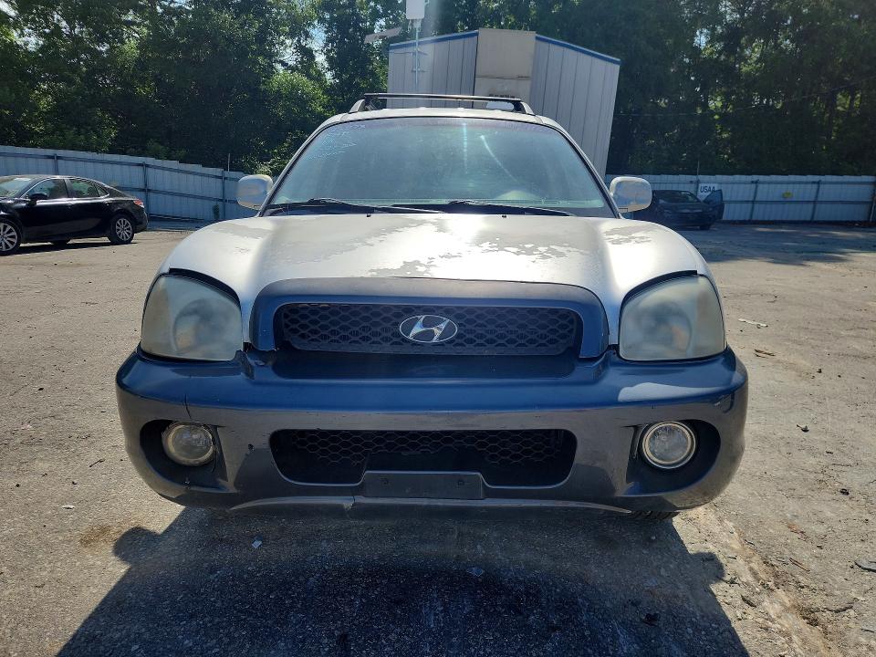 2004 Hyundai Santa fe VIN KM8SC13E64U591068 COPART salvage auction — FRONT END, Fl - Cert Of Title Slvg Rebuildable, sold $325 on 2026-07-06 (photo 5)