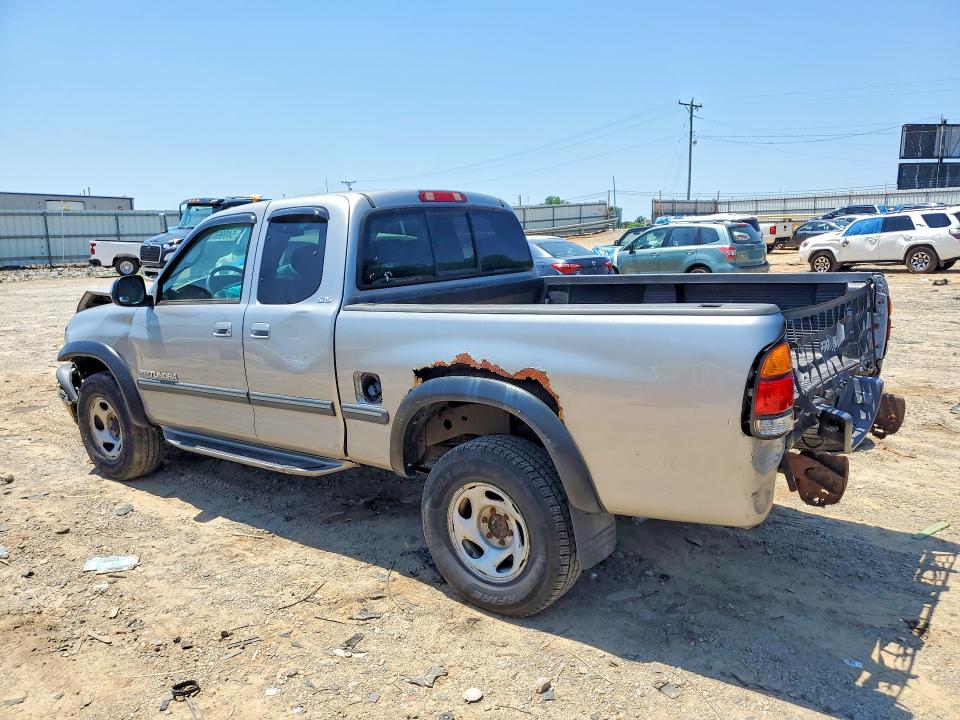 2001 Toyota Tundra VIN 5TBBN44151S163884 COPART salvage auction — FRONT END, Va - Cert Of Title - Salvage, sold $700 on 2026-07-17 (photo 2)