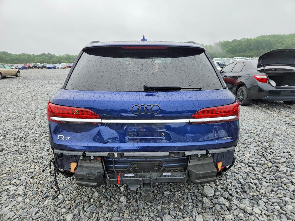 2021 Audi Q7 VIN WA1LXAF70MD019952 COPART salvage auction — FRONT END, Ga - Cert Of Title-Salvage, sold $14,400 on 2026-07-28 (photo 6)