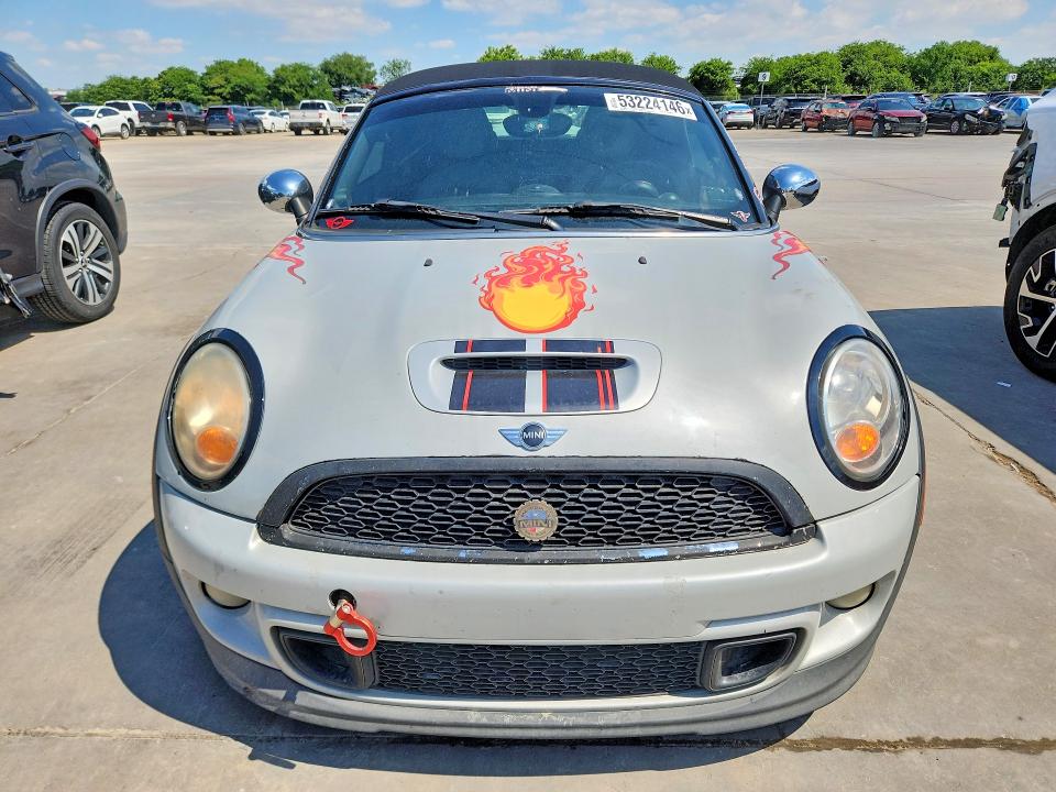 2012 Mini Cooper VIN WMWSY3C52CT144224 COPART salvage auction — FRONT END, Id - Salvage Certificate Of Title, sold $1,150 on 2026-08-06 (photo 5)