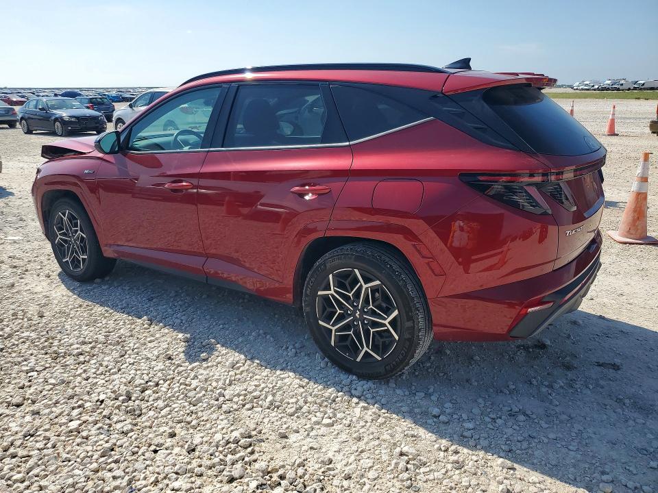 2024 Hyundai Tucson VIN KM8JFCD13RU186450 COPART salvage auction — FRONT END, Tx - Salvage Vehicle Title, sold $6,300 on 2026-07-23 (photo 2)