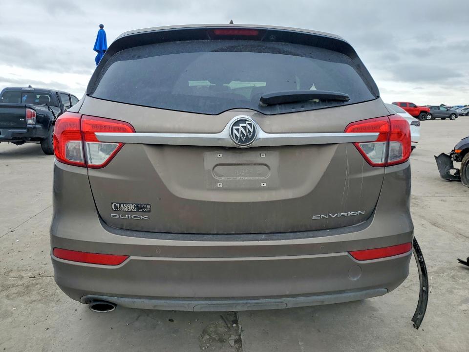 2017 Buick Envision VIN LRBFXASA1HD143169 COPART salvage auction — SIDE, TX - SALVAGE VEHICLE TITLE (P), sold $1,000 on 2026-07-16 (photo 6)