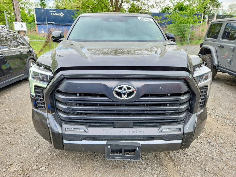 2024 Toyota Tundra VIN 5TFMC5DB8RX058718 COPART salvage auction — FRONT END, Ny - Mv-907A Salvage Certificate, sold $33,000 on 2026-07-07 (photo 5)