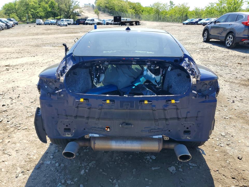 2022 Infiniti Q60 VIN JN1FV7LK1NM660410 COPART salvage auction — STRIPPED, Md - Cert Of Salvage > 75% Damage, sold $125 on 2026-07-30 (photo 6)