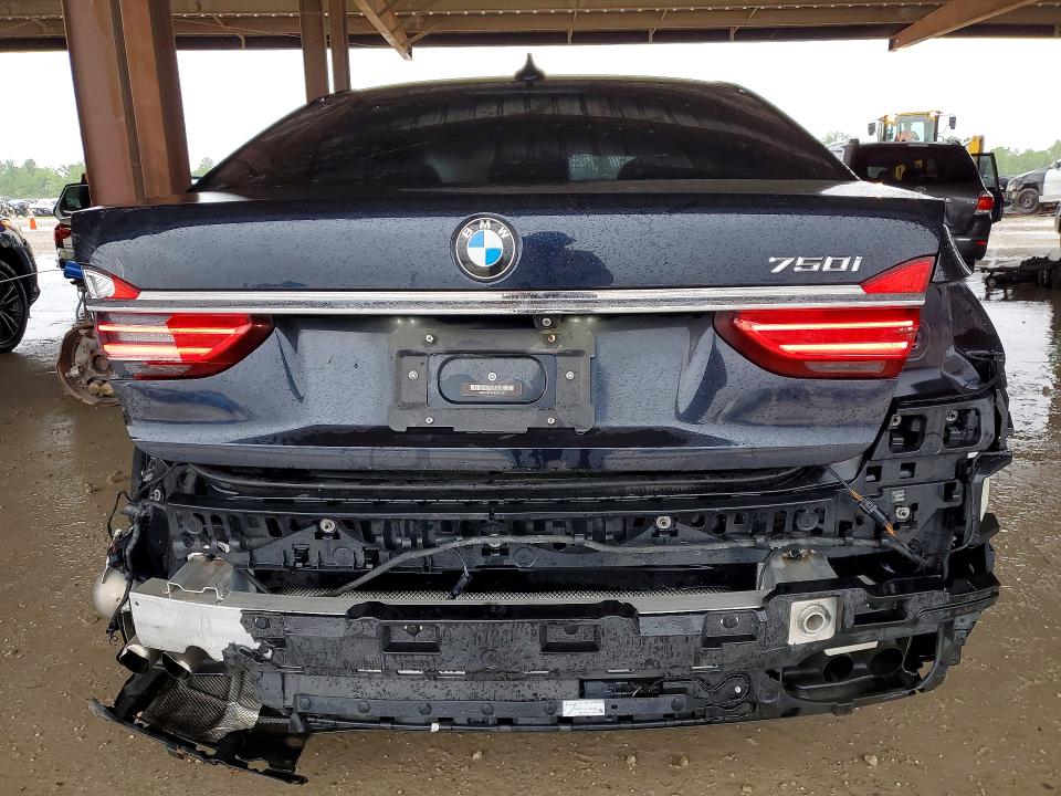 2017 BMW VIN WBA7F0C32HGM21589 COPART salvage auction — REAR END, TX - SALVAGE VEHICLE TITLE, sold $6,700 on 2026-07-28 (photo 6)