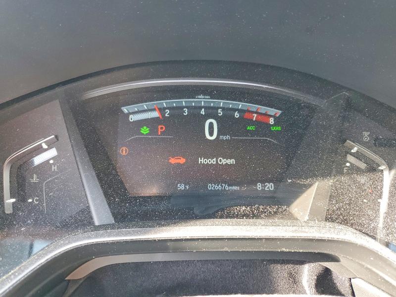 2022 Honda Cr-v VIN 7FARW2H53NE033170 COPART salvage auction — HAIL, Oh - Cert Of Title-Salvage, sold $15,000 on 2026-07-02 (photo 9)