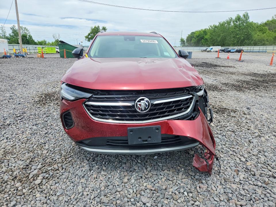 2023 Buick Envision VIN LRBFZMR4XPD207073 COPART salvage auction — FRONT END, Il - Salvage Certificate, sold $7,200 on 2026-07-27 (photo 5)