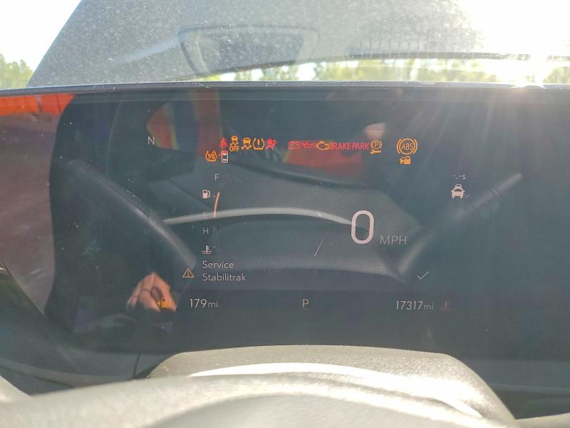 2024 Buick Envista VIN KL47LBE25RB205501 COPART salvage auction — FRONT END, Or - Salvage Title Certificate, sold $250 on 2026-07-27 (photo 9)