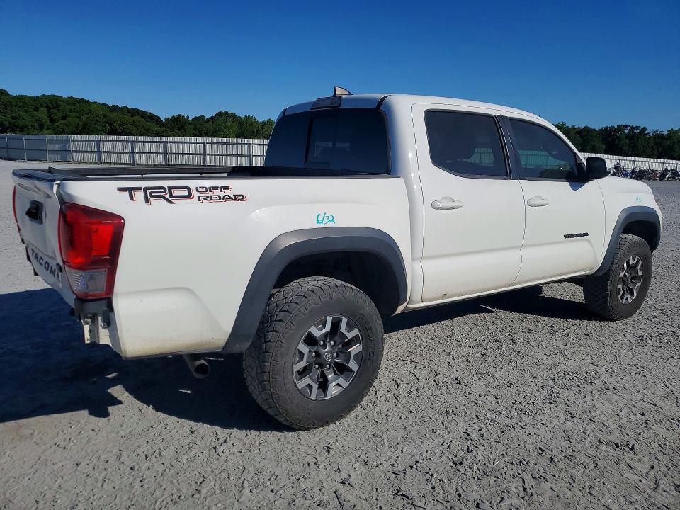 2017 Toyota Tacoma VIN 5TFAZ5CN1HX037768 COPART salvage auction — REAR END, Nc - Salvage Certificate Of Title, sold $16,000 on 2026-07-08 (photo 3)