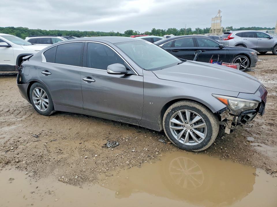 2015 Infiniti Q50 VIN JN1BV7APXFM332952 COPART salvage auction — REAR END, Mo - Cert Of Title-Prior Salvage, sold $550 on 2026-07-07 (photo 4)