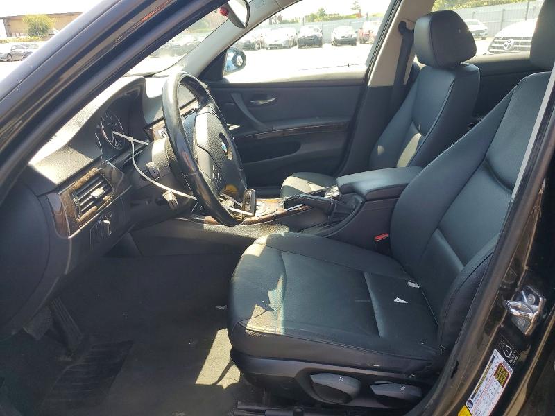 2007 BMW 3 series VIN WBAVC53577FZ70708 COPART salvage auction — FRONT END, Ca - Salvage Certificate, sold $525 on 2026-07-14 (photo 7)