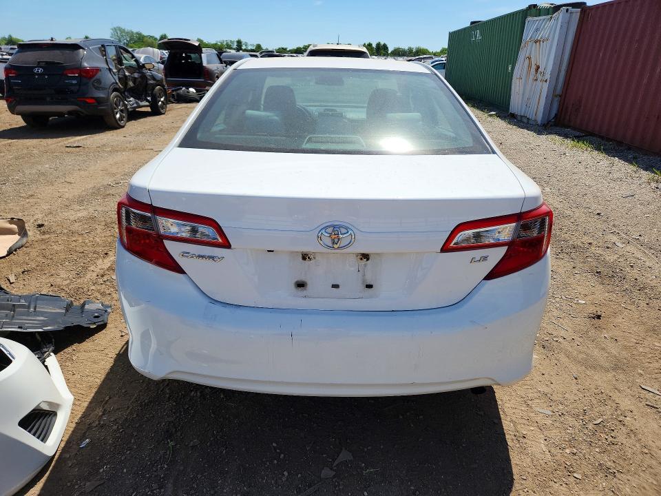 2014 Toyota Camry VIN 4T4BF1FK0ER420087 COPART salvage auction — FRONT END, Il - Salvage Certificate, sold $1,550 on 2026-07-09 (photo 6)