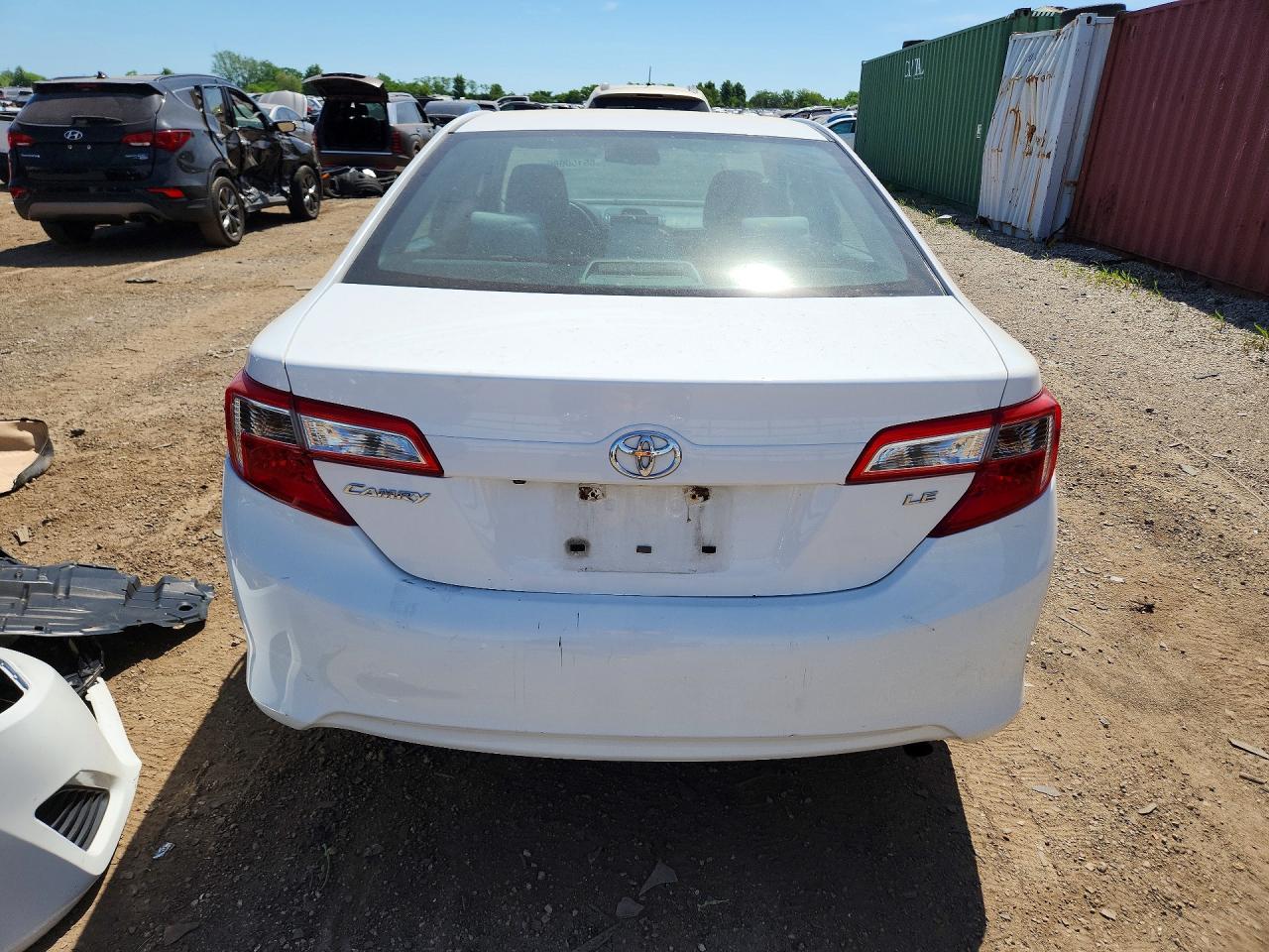 2014 Toyota Camry VIN 4T4BF1FK0ER420087 COPART salvage auction — Front End, IL - SALVAGE CERTIFICATE, sold $1,550 on 2026-07-02 (photo 6)