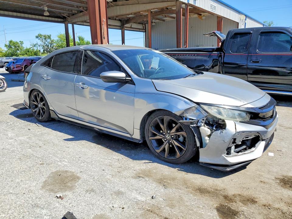 2018 Honda VIN SHHFK7H43JU226216 COPART salvage auction — FRONT END, Fl - Cert Of Title Slvg Rebuildable, sold $4,850 on 2026-07-10 (photo 4)