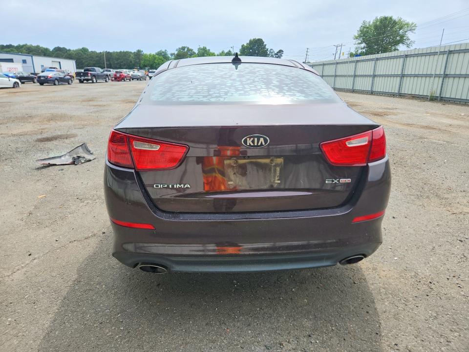 2015 Kia VIN 5XXGN4A78FG493193 COPART salvage auction — REAR END, Ar - Cert Of Title-Salvage, sold $15 on 2026-07-02 (photo 6)