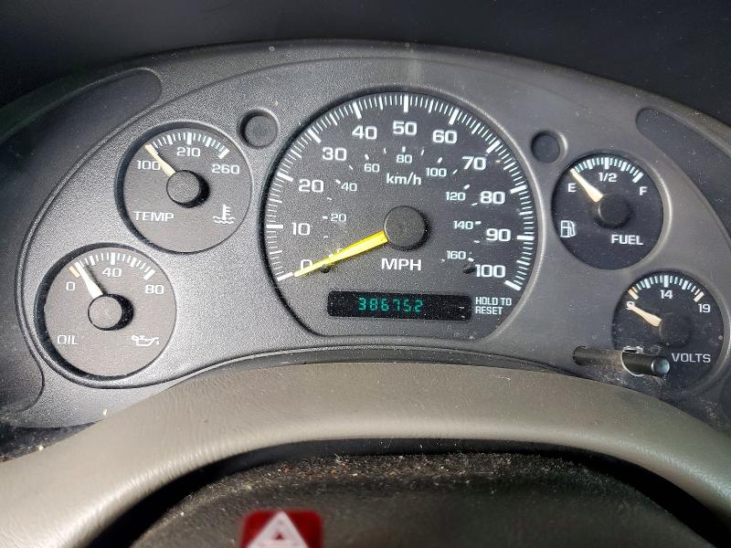 2001 Chevrolet S-10 pickup VIN 1GCCS19541K119087 COPART salvage auction — REAR END, Ca - Salvage Certificate, sold $525 on 2026-07-09 (photo 9)