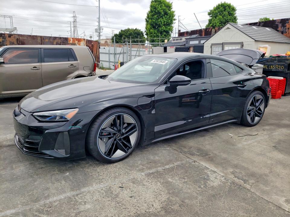 2024 Audi Rs e-tron gt VIN WAUBHBFW0R7900522 COPART salvage auction — REAR END, Ca - Salvage Certificate, sold $32,750 on 2026-07-10 (photo 1)