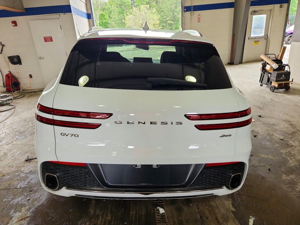 2024 Genesis Gv70 VIN 5NMMADTB9RH012096 COPART salvage auction — FRONT END, Va - Cert Of Title - Salvage, sold $15,400 on 2026-07-10 (photo 6)