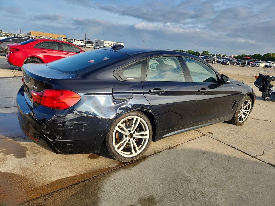 2015 BMW 4 series VIN WBA4A7C55FD413125 COPART salvage auction — REAR END, TX - CERTIFICATE OF TITLE, sold $1,850 on 2026-07-20 (photo 3)