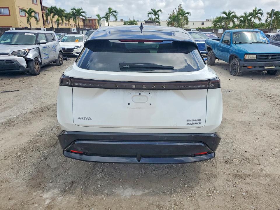 2024 Nissan Ariya VIN JN1CF0BB6RM733060 COPART salvage auction — UNDERCARRIAGE, Fl - Cert Of Title Slvg Rebuildable, sold $10,700 on 2026-07-17 (photo 6)