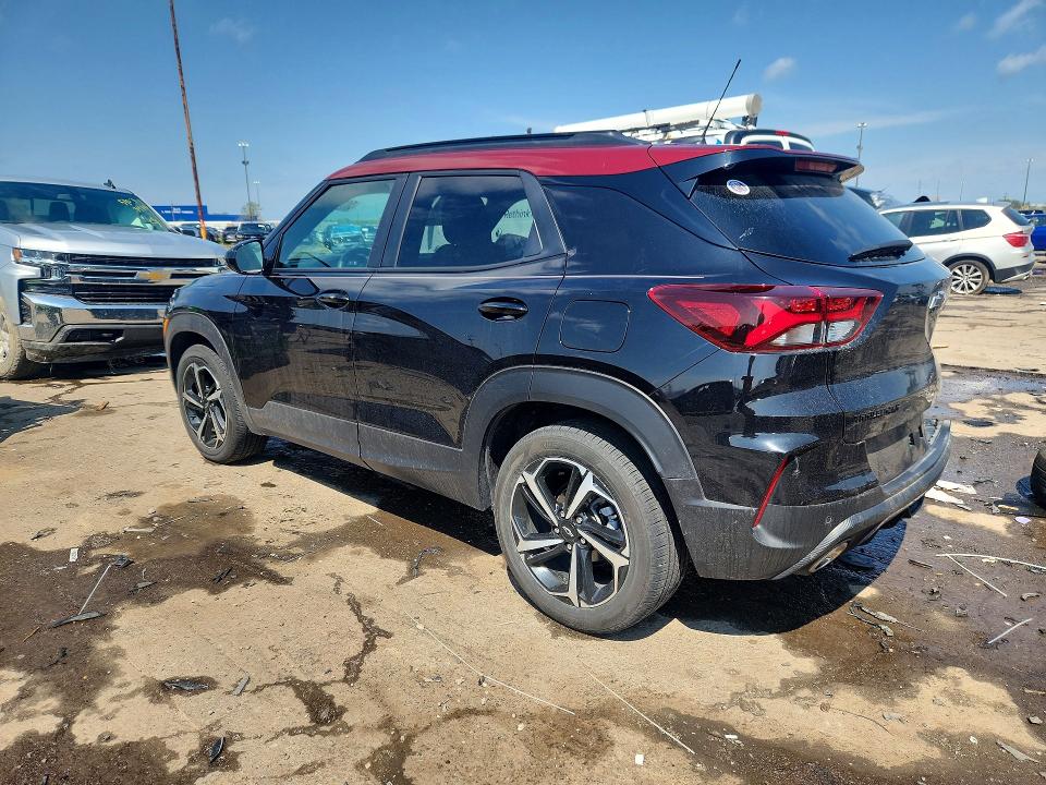 2023 Chevrolet Trailblazer VIN KL79MTSL7PB098606 COPART salvage auction — REAR END, Mi - Certificate Of Title, sold $5,200 on 2026-07-21 (photo 2)