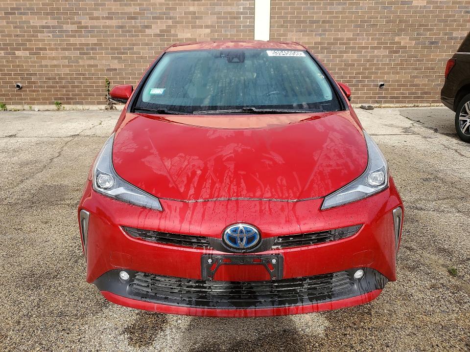 2021 Toyota Prius VIN JTDL9MFU8M3026290 COPART salvage auction — MINOR DENT/SCRATCHES, IL - CERTIFICATE OF TITLE, sold $10,800 on 2026-07-07 (photo 5)