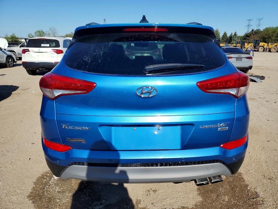 2017 Hyundai Tucson VIN KM8J3CA20HU577351 COPART salvage auction — FRONT END, Il - Salvage Certificate, sold $3,000 on 2026-07-28 (photo 6)