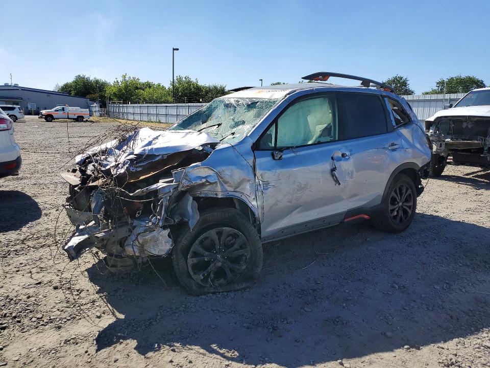 2021 Subaru Forester VIN JF2SKARC2MH594105 COPART salvage auction — ROLLOVER, Ca - Non-Repairable Vehicle Cert, sold $500 on 2026-07-16 (photo 1)