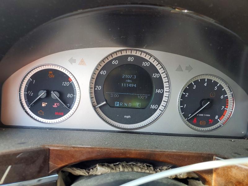 2012 Mercedes-benz Glk-class VIN WDCGG5GBXCF812657 COPART salvage auction — WATER/FLOOD, Al - Cert Of Title-Salvage Title, sold $1,000 on 2026-07-02 (photo 9)