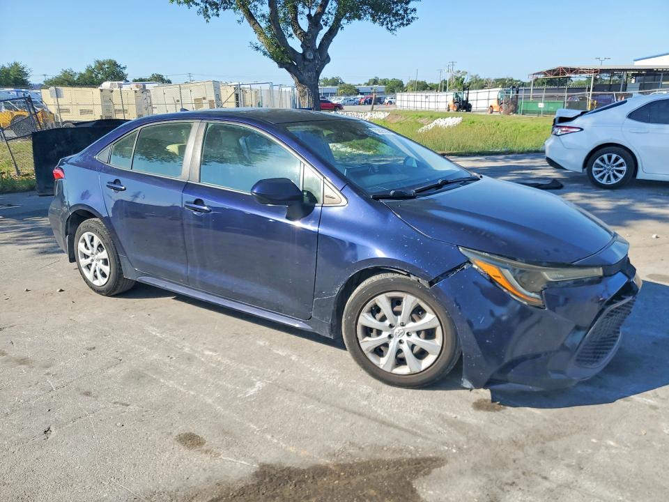2020 Toyota Corolla VIN JTDEPRAE5LJ056188 COPART salvage auction — SIDE, Fl - Cert Of Title Slvg Rebuildable, sold $3,150 on 2026-07-09 (photo 4)