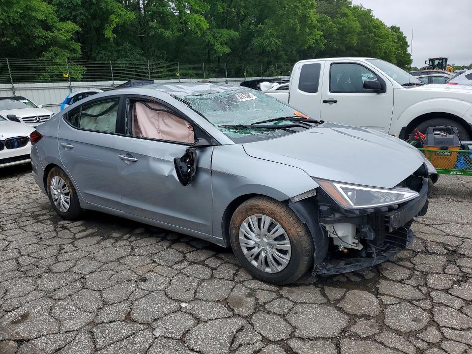 2020 Hyundai VIN KMHD74LF9LU070271 COPART salvage auction — FRONT END, GA - CERT OF TITLE-SALVAGE, sold $1,800 on 2026-07-31 (photo 4)