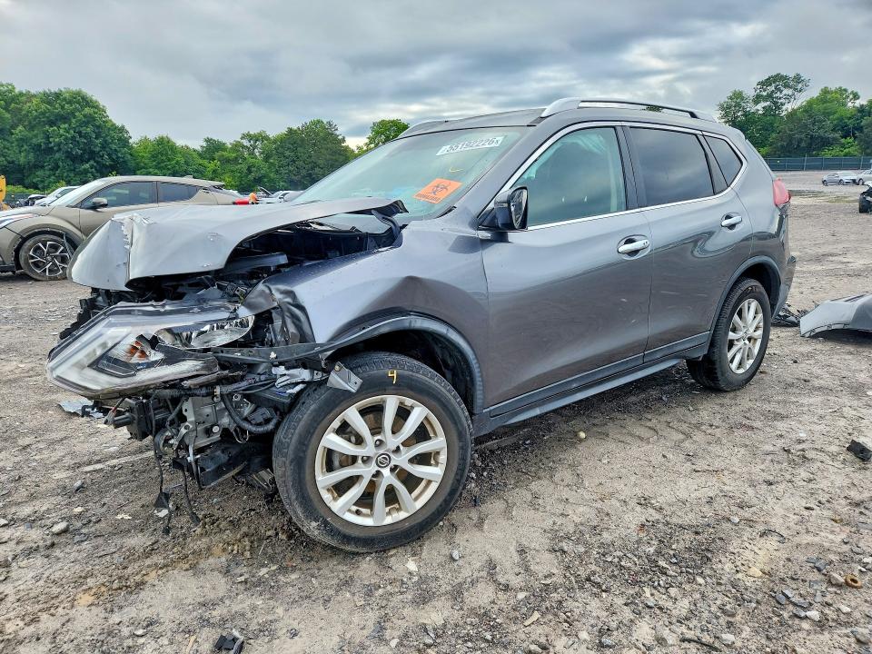 2020 Nissan Rogue VIN KNMAT2MV9LP532694 COPART salvage auction — FRONT END, Tn - Salvage Certificate, sold $1,750 on 2026-07-18 (photo 1)