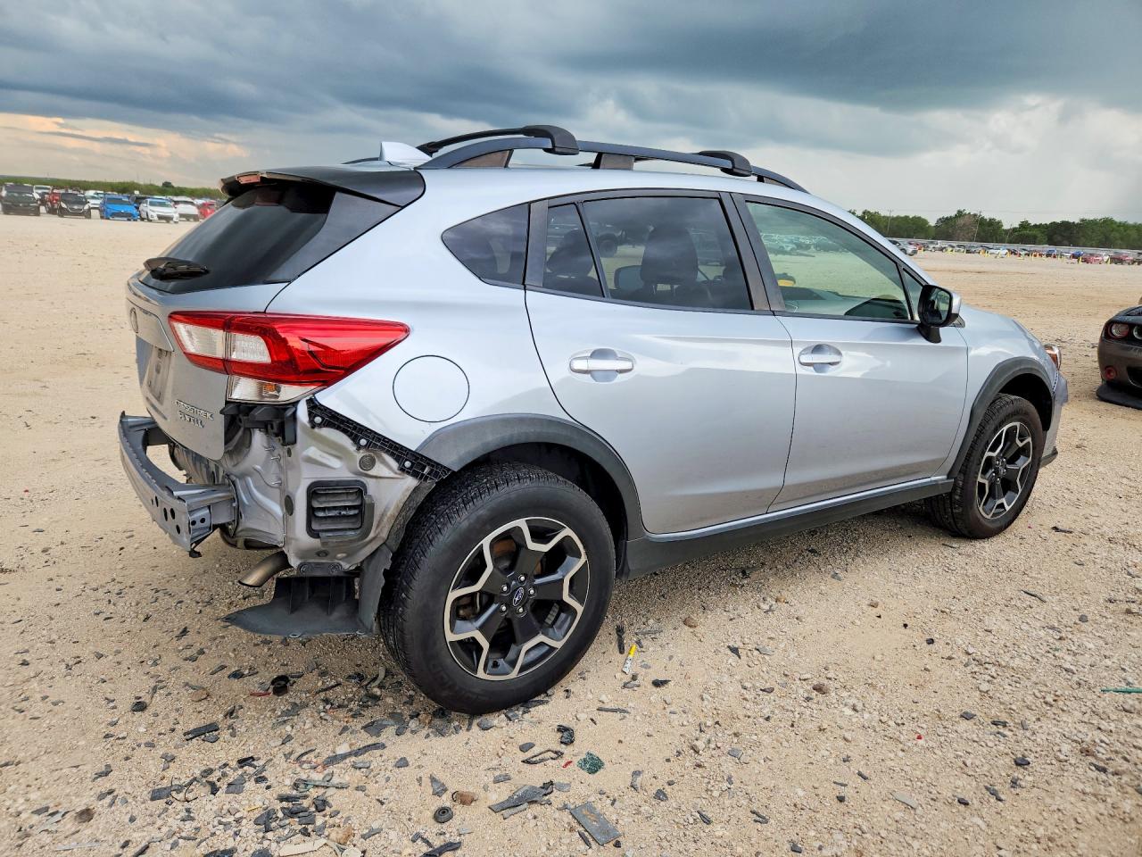 2018 Subaru Crosstrek VIN JF2GTABC8JH270052 COPART salvage auction — Rear End, TX - SALVAGE VEHICLE TITLE, sold $3,700 on 2026-06-25 (photo 3)