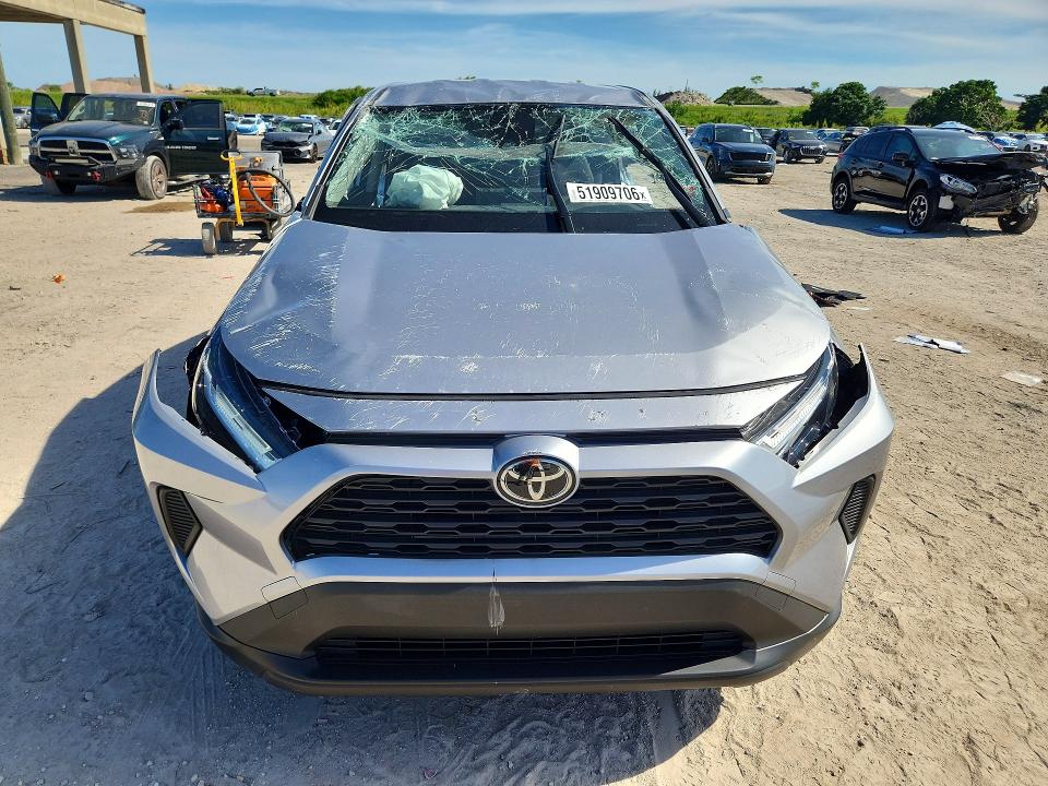 2025 Toyota VIN JTMH1RFV2SD139341 COPART salvage auction — ROLLOVER, Fl - Certificate Of Destruction, sold $4,050 on 2026-07-16 (photo 5)