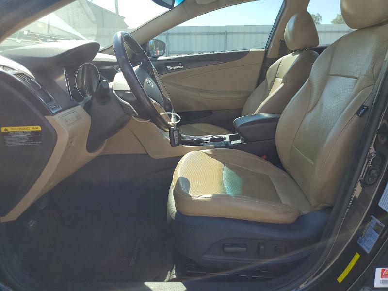 2014 Hyundai Sonata VIN 5NPEC4AB2EH943425 COPART salvage auction — FRONT END, Nc - Salvage Certificate Of Title, sold $725 on 2026-07-08 (photo 7)