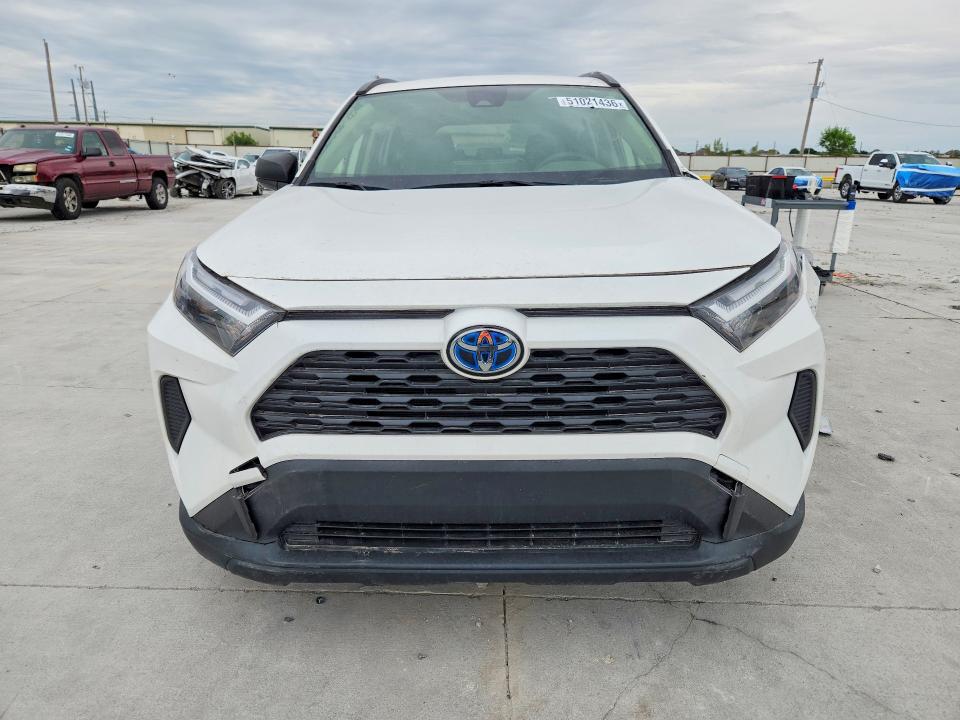 2024 Toyota Rav 4 VIN JTMLWRFV0RD239248 COPART salvage auction — FRONT END, TX - SALVAGE VEHICLE TITLE (P), sold $12,400 on 2026-07-02 (photo 5)