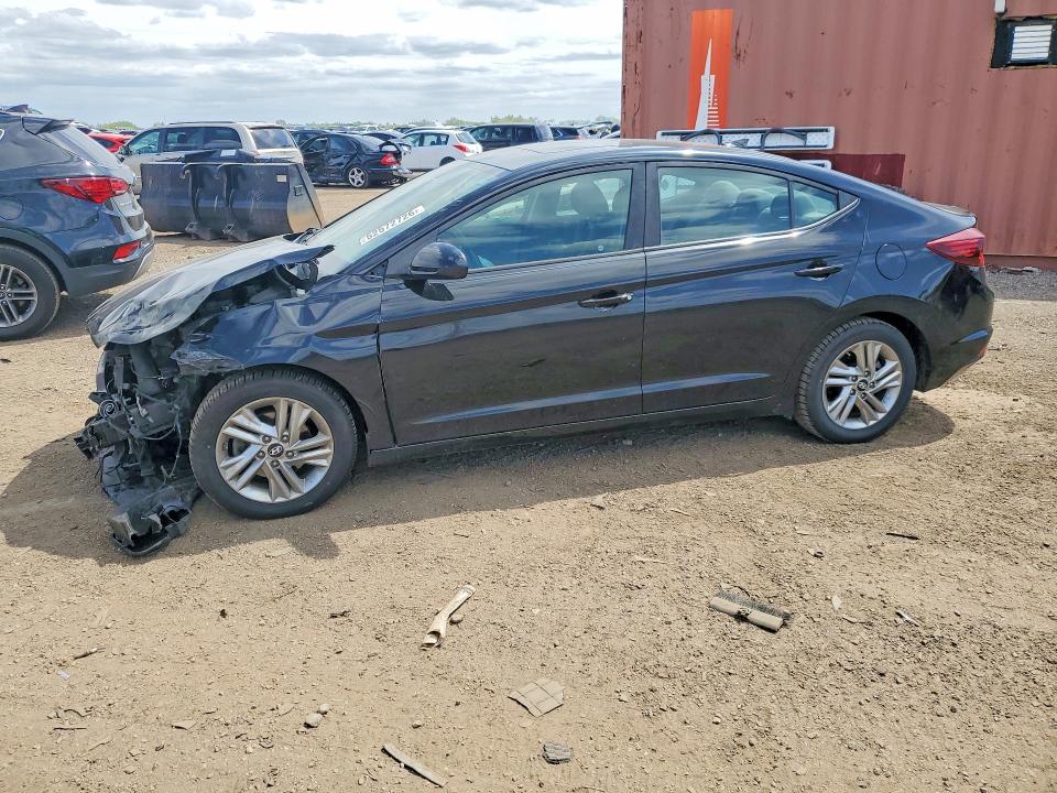 2019 Hyundai VIN KMHD84LF5KU770557 COPART salvage auction — FRONT END, Il - Salvage Certificate, sold $1,750 on 2026-07-07 (photo 1)
