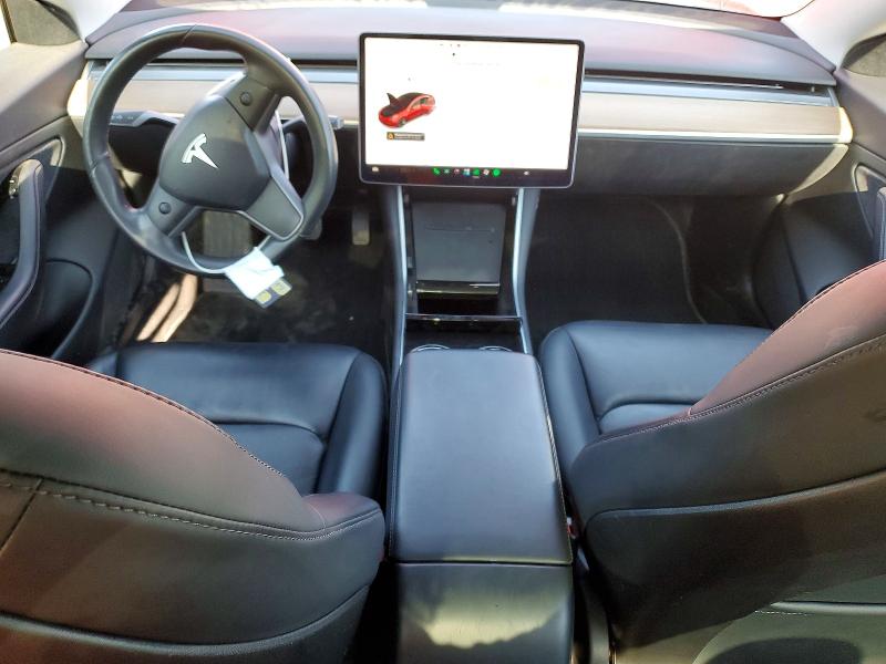 2018 Tesla Model 3 VIN 5YJ3E1EB8JF109551 COPART salvage auction — REAR END, On - Permit Salvage, sold $7,600 on 2026-07-14 (photo 8)