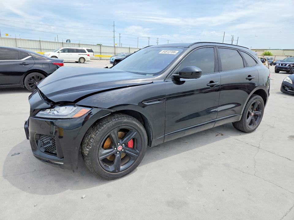 2017 Jaguar F-pace VIN SADCM2BV7HA080526 — COPART salvage auction photo